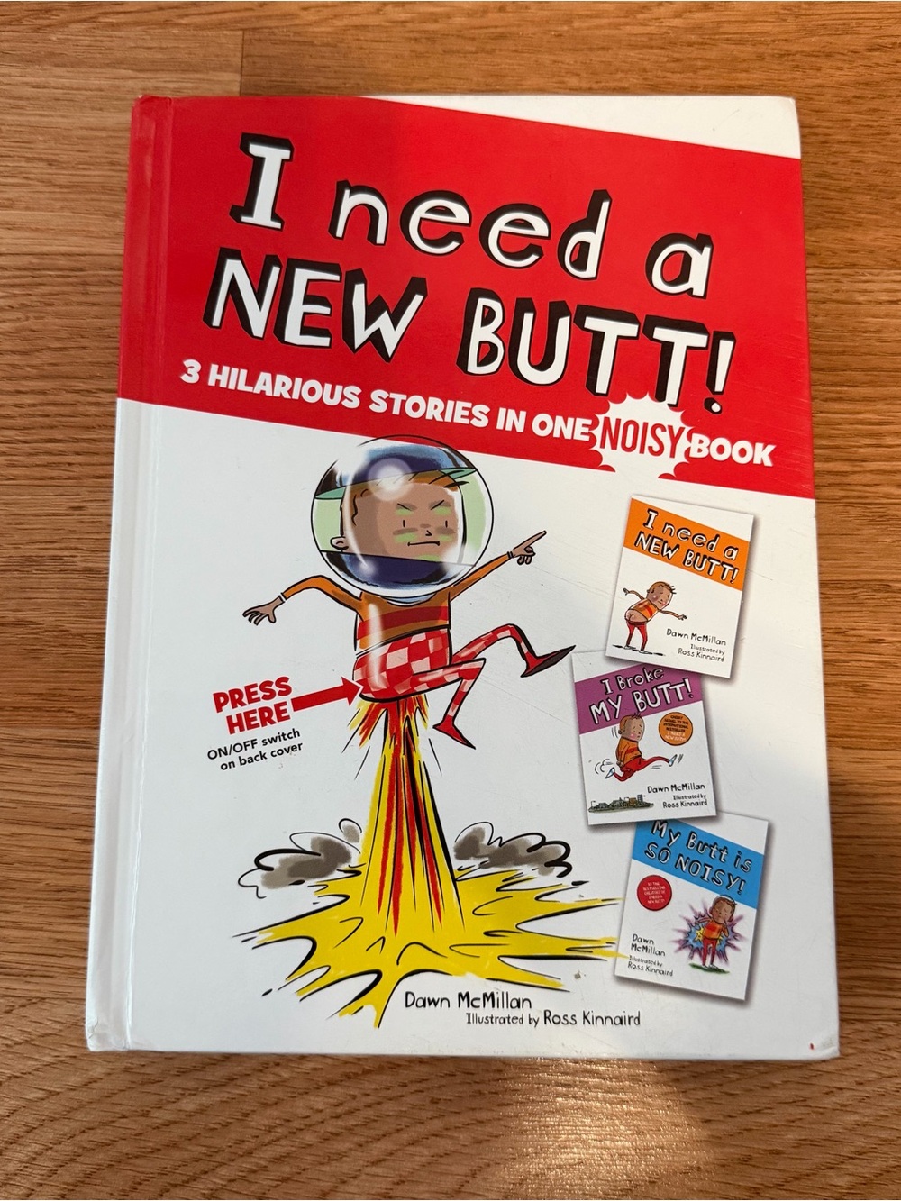 I Need a New Butt Noisy Book
